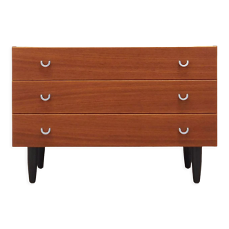 Teak chest of drawers, Scandinavian design, 1970s, manufacture: ÆJM Møbler