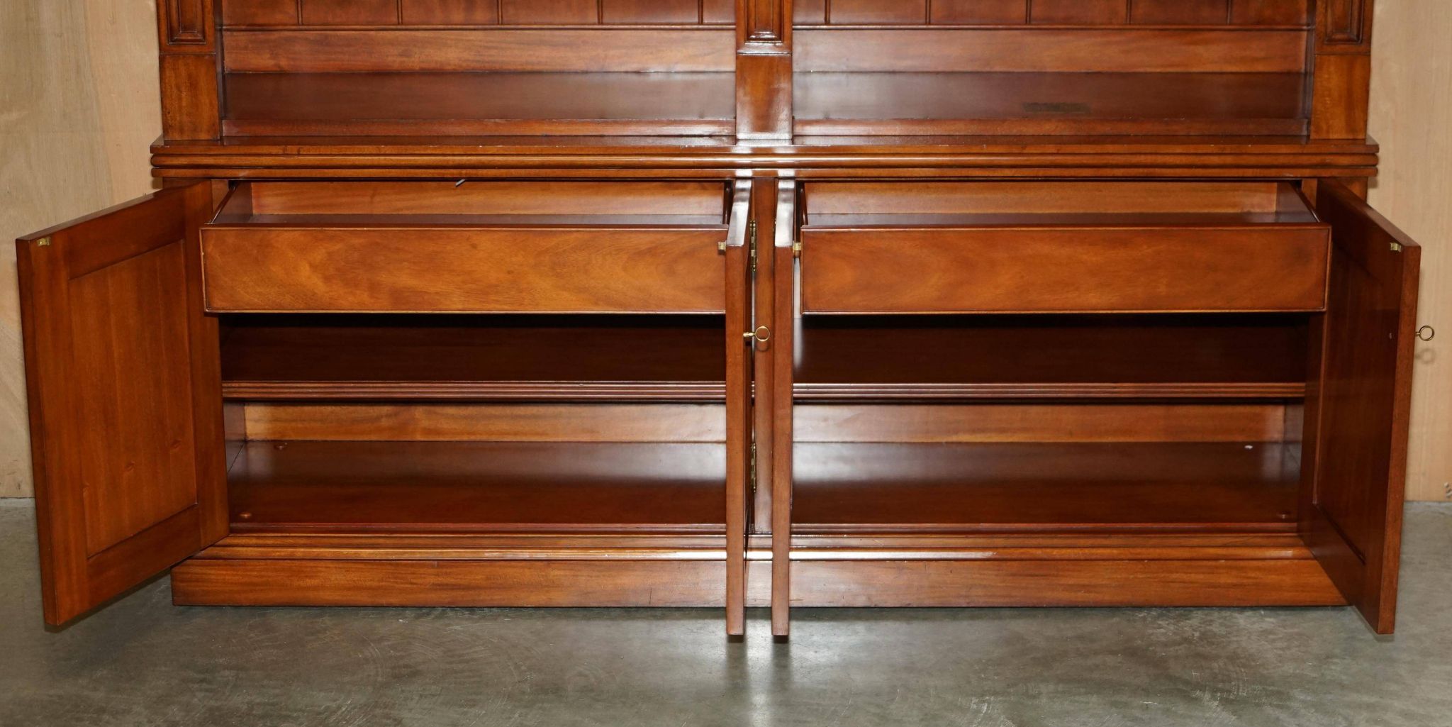 Ralph Lauren extra large open library in hardwood