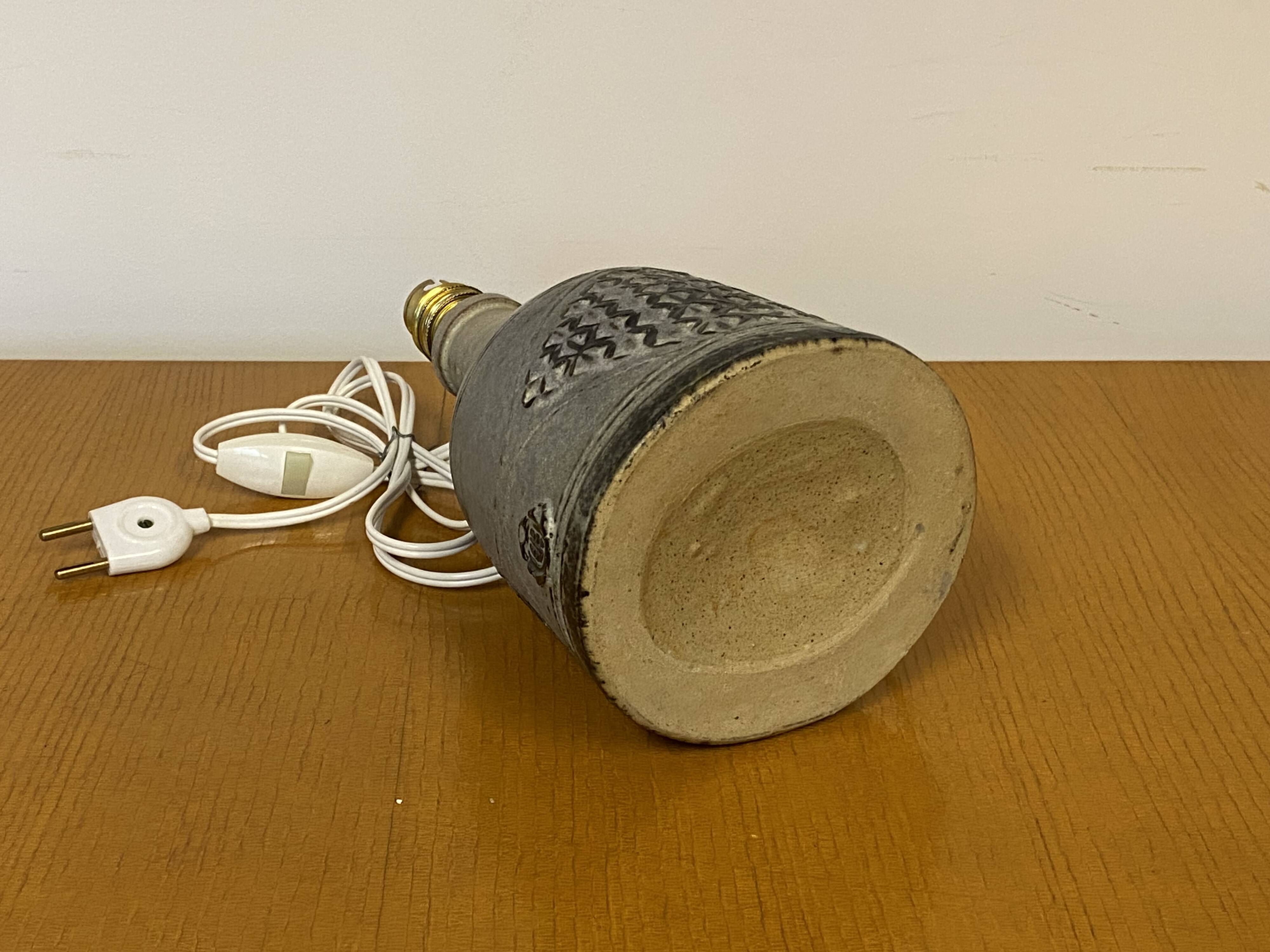 Vintage ceramic lamp from the 60s