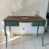 Oak desk with two drawers