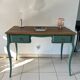 Oak desk with two drawers