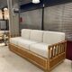 Italian bamboo sofa 1970s