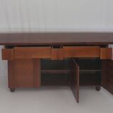 Italian Mid-Century Walnut Sideboard, 1970s