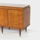 Vintage mid century modern sideboard in teak, 1960s
