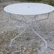 Wrought iron garden table 1900