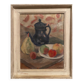 Still life with pears and apples, early 20th century