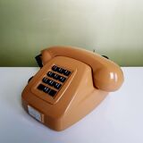 Vintage caramel Swiss touch phone