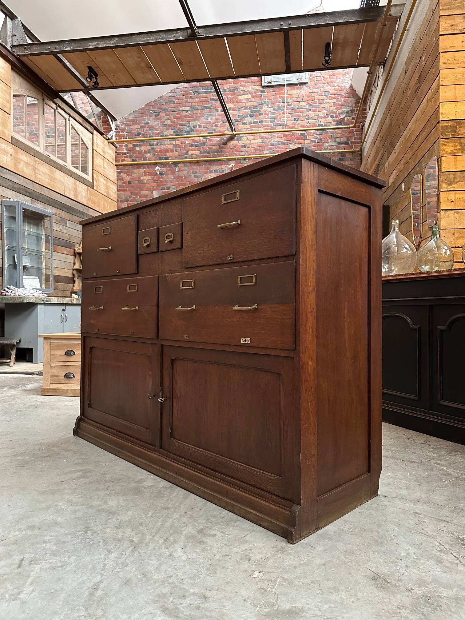 Oak workshop furniture