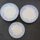 Rare plate service 6 people "Récamier" U&C Sarreguemines and Digoin late nineteenth °