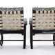 Fauteuils d’impression zébrée par Jan Vanek 1935