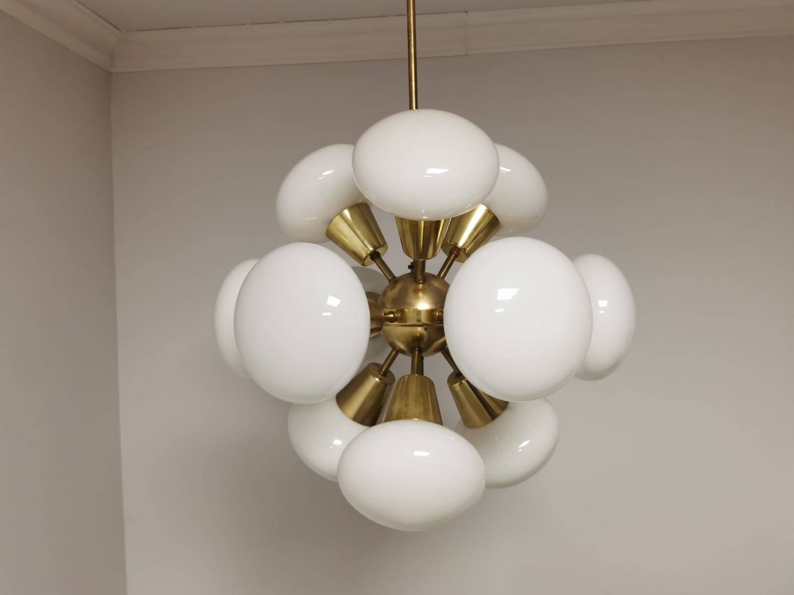 Sputnik Chandelier from Kamenický Šenov