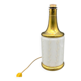 Murano lamp ied Italy vintage glass and golden brass Fabbian