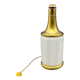 Murano lamp ied Italy vintage glass and golden brass Fabbian
