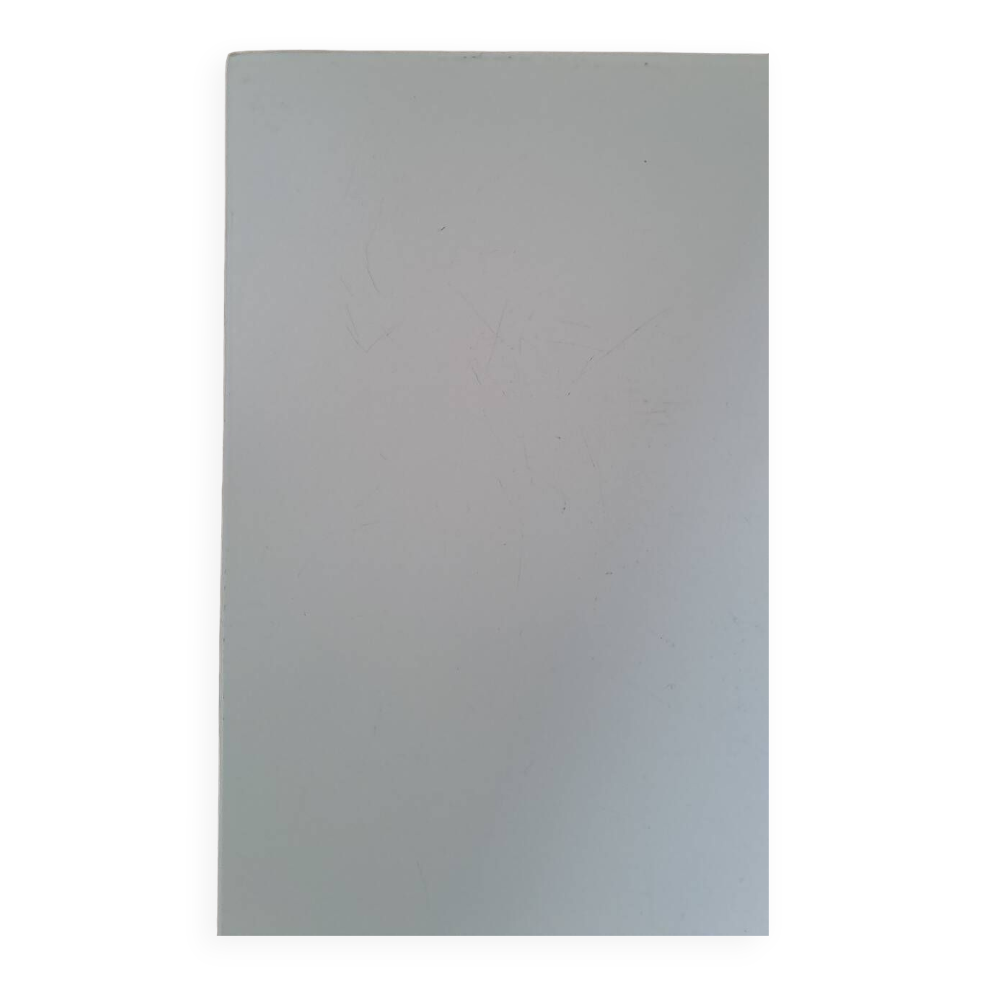 Metal coffee table with two levels.