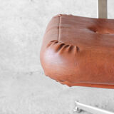 Pair of chairs - 1970 - Cognac