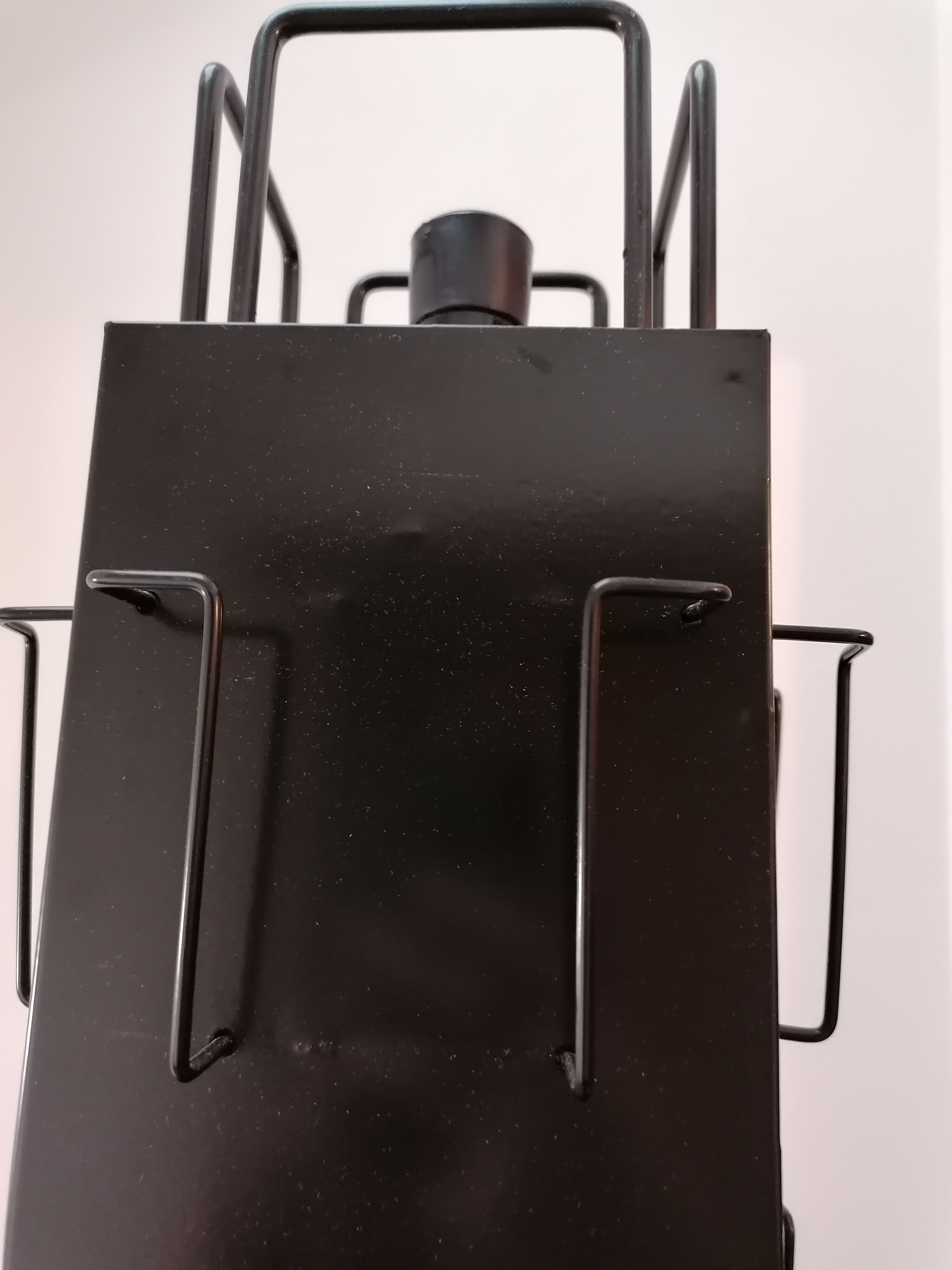 Metal card holder from the 70s