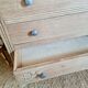 Commode Art déco brute détails pieds compas
