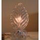 Lampe en verre de Murano en forme de feuille