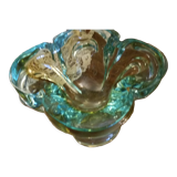 Ashtray crystal of murano