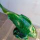 Saint Clement fish in green vintage ceramic