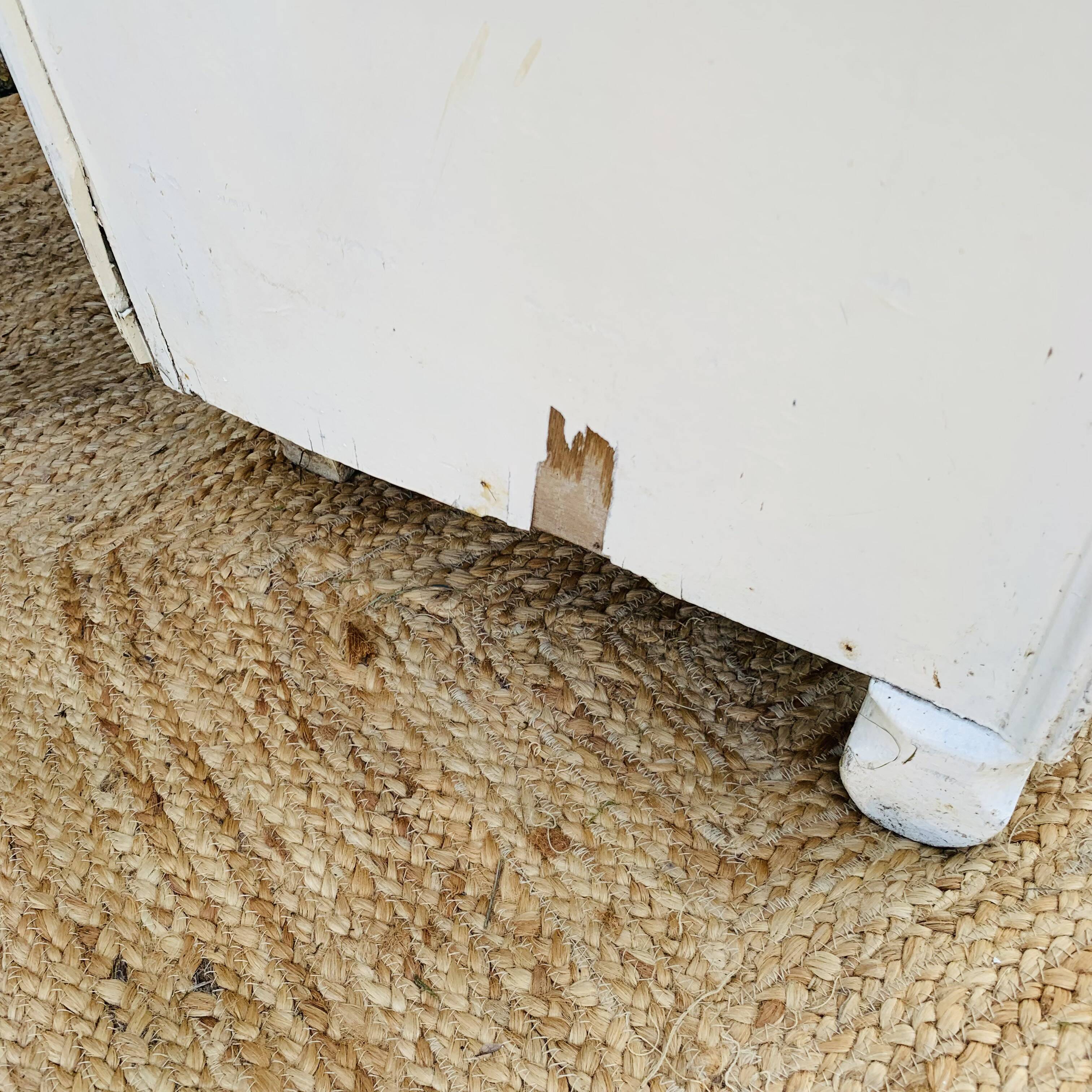 Vintage white sideboard