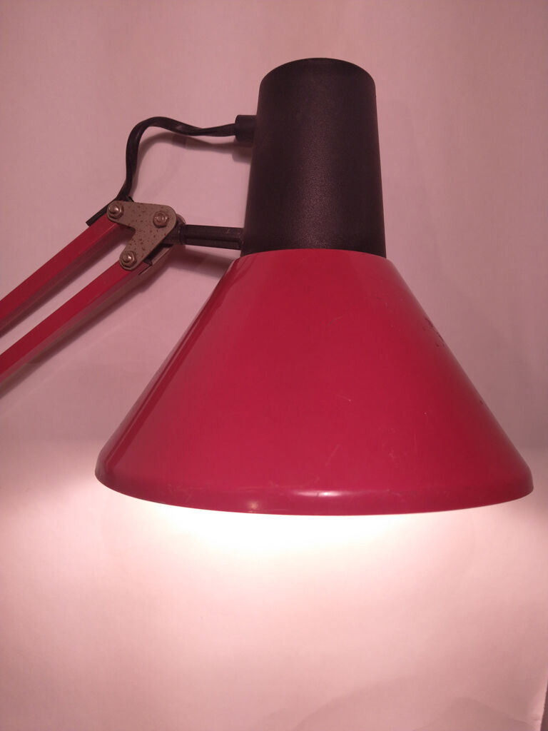 Red architects lamp