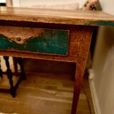 Tableau allmoge suédoise, XIXe siècle, peinture d'origine