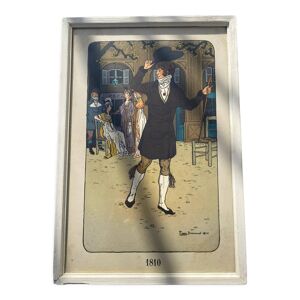 Affiche encadrée sous - pierre
