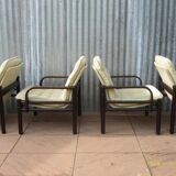 Lounge Easy Chairs by Bror Boije for Dux Miljo Expo, Sweden 1980s, Set of 4