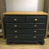 Commode noir carbone