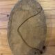 Very old mirror, flower motif frame