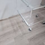 Rolling table by David Lange for Les invisibles du Marais 1970s