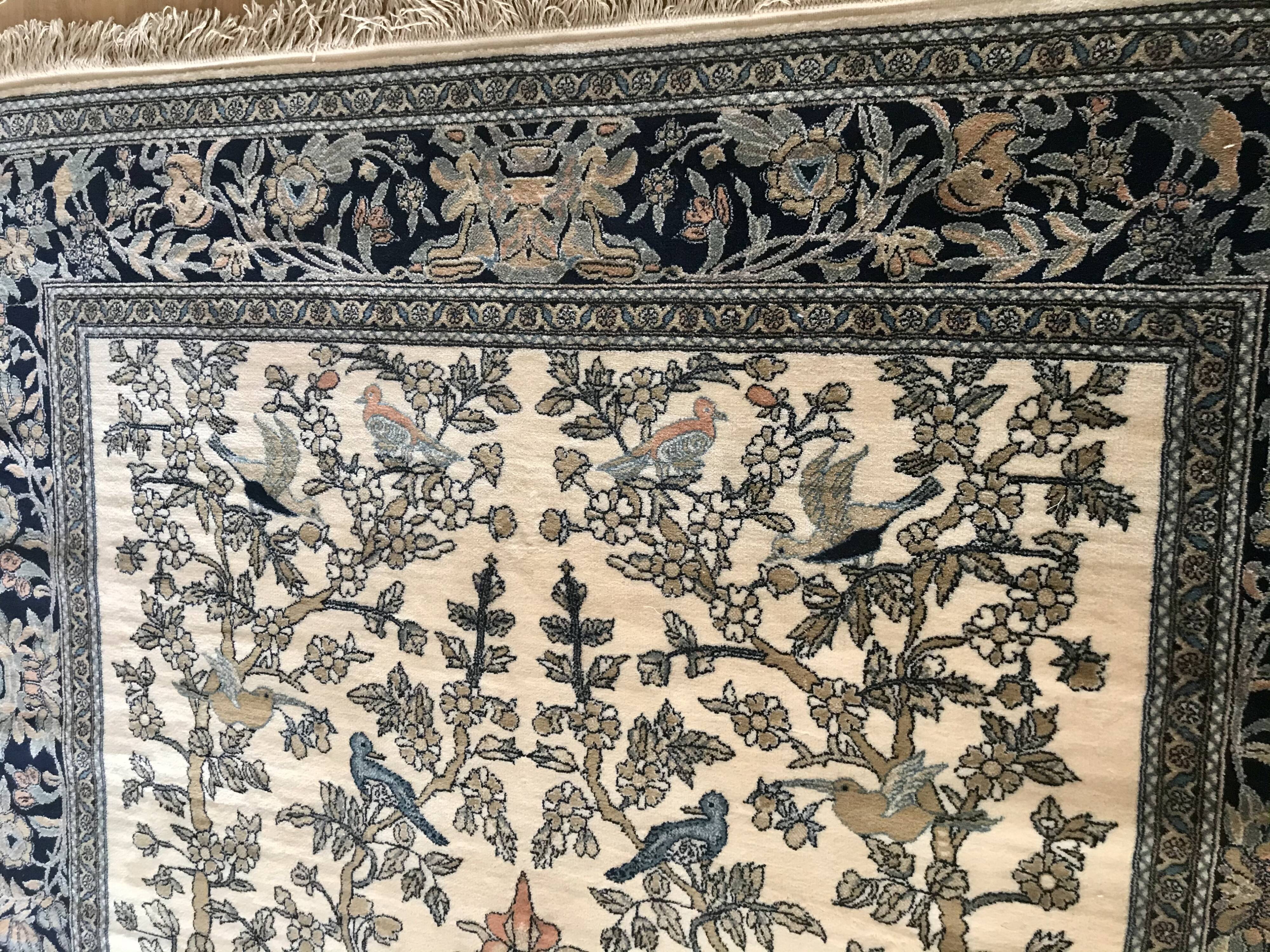 Former kayseri wool carpet