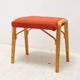 Mid-century bentwood stool by Dřevopodnik Holešov, wooden seating, 1970s