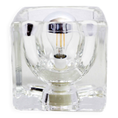 Peill & Putzler glass "icicle" lamp, Germany 1970