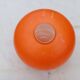 Suspension Vintage Opaline Orange et Blanche