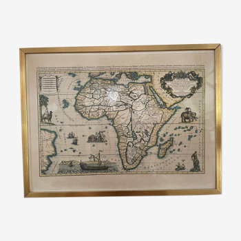 Old frame map Africa