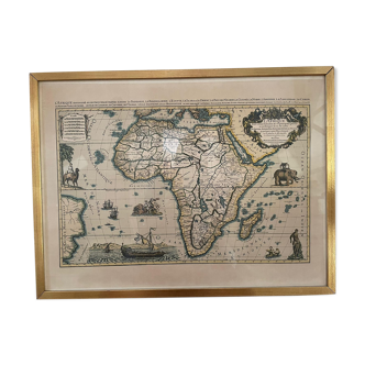 Old frame map Africa