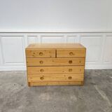 Commode pin Les Arcs 1960