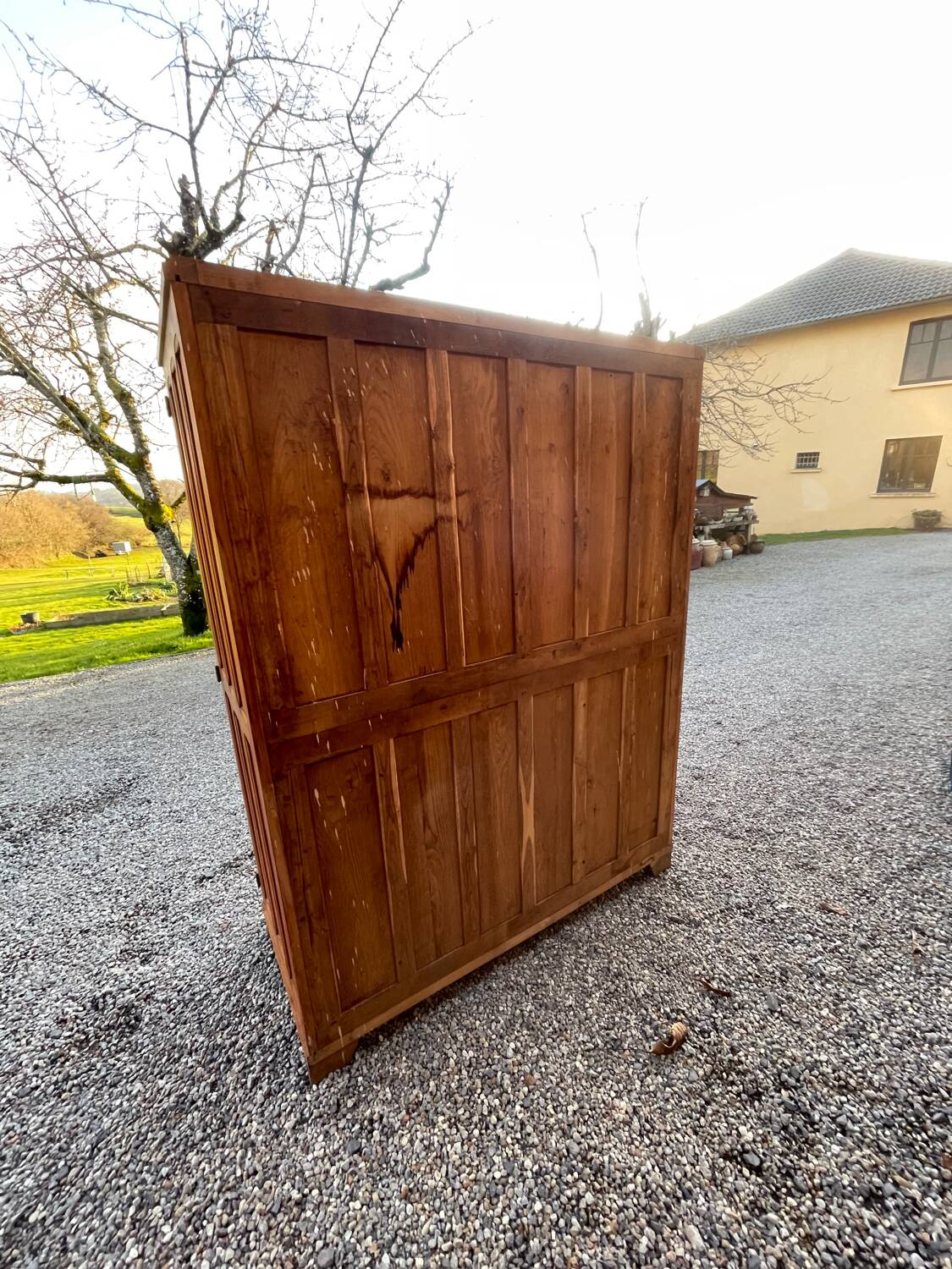 Large Mid Century Retro Parisian Wardrobe