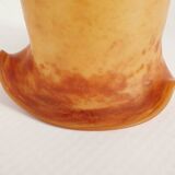 Swan neck and glass paste wall light