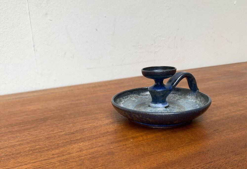 Mid-Century German Studio Pottery Candleholder by Meike Falck Nicolaisen, 1960s