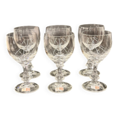 Set of 6 Speigelau crystal glasses