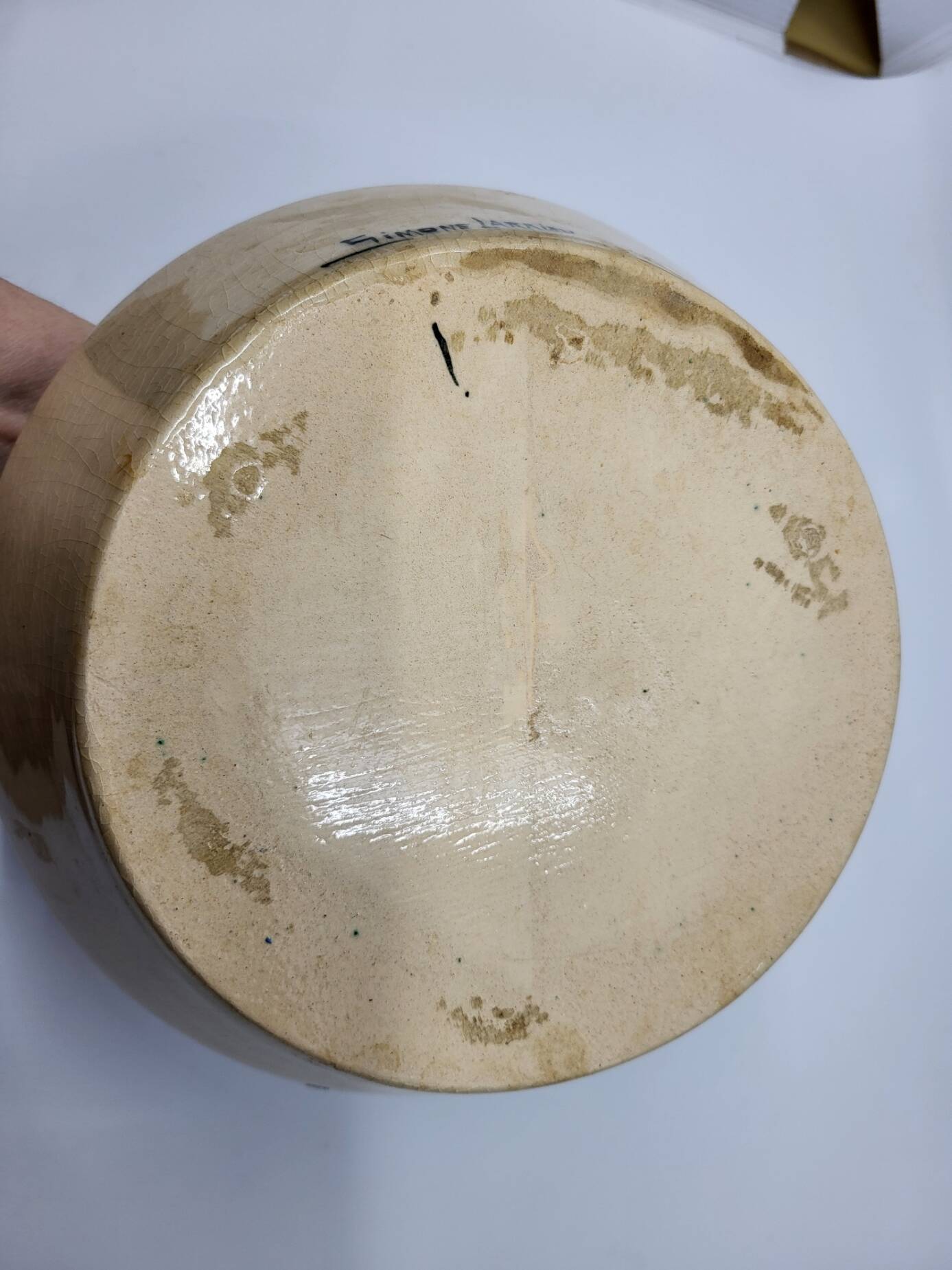 Simone Larrieu vase in ceramic France Art Deco 1930