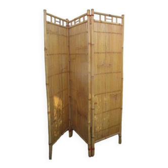 Vintage bamboo screen