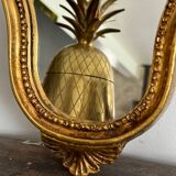 Old golden mirror 32x18cm