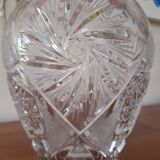 Carafe ou pichet en cristal taillé main