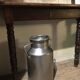 Stainless steel milk can