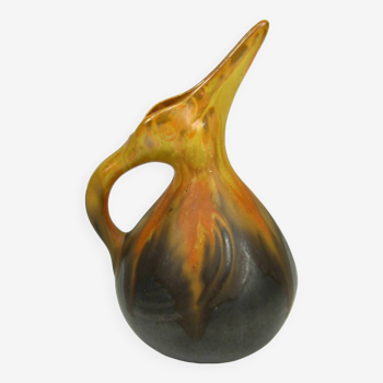 Pelican pitcher in stoneware, Métenier