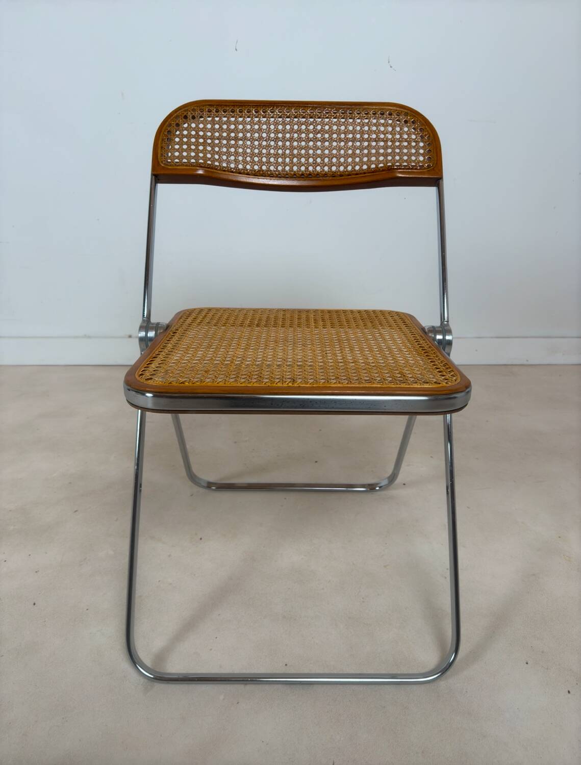 Ensemble de 5 chaises « Plia » par Giancarlo Piretti pour Castelli